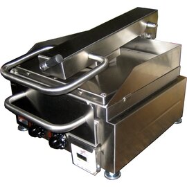 Silex contact grill S 141 GR OV 400 volts aluminium and stainless steel smooth smooth
